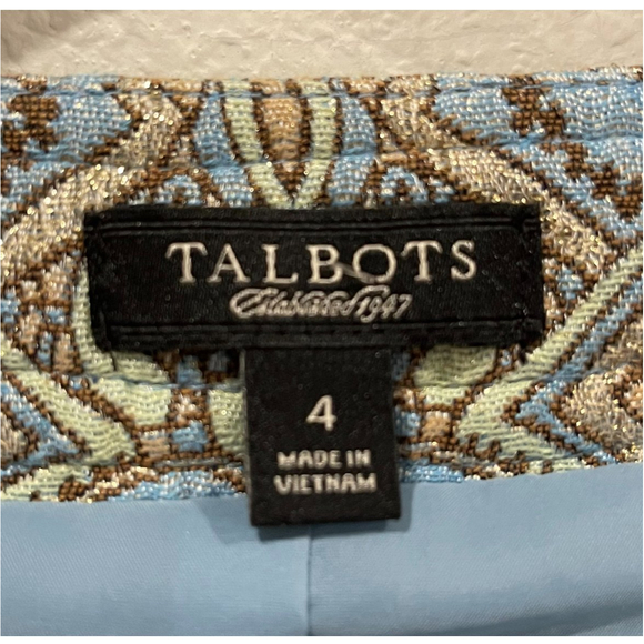 TALBOTS Multicolor Mini Sleeveless Dress - Picture 2 of 5